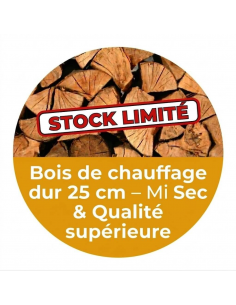 Bois de chauffage dur en 25...